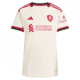 Liverpool Venkovní 2025-26 - Dámské Fotbalové Dresy (S/S)